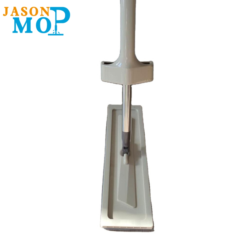 JASON NEWフリーハンド洗浄ステンレス鋼ロッドマイクロファイバークリーニングモップ、家庭用クリーニング用（JS-B2009）